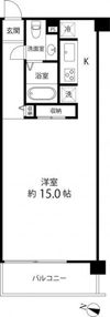 レガリア都立大レジデンスの間取り画像