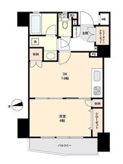 グランドパーク池尻大橋の間取り画像