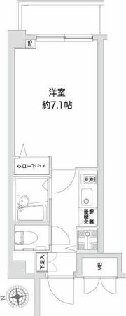 Verona池袋本町Lussoの間取り画像