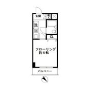 アパートメント大倉NO．1の間取り画像