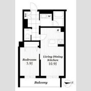 風香東新宿の間取り画像