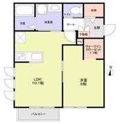 クレール明大前の間取り画像