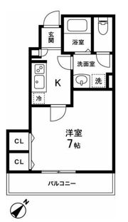 フォレスト ナカノの間取り画像