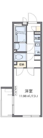 レオネクストティー エムの間取り画像