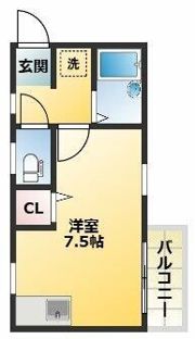 ウエストレジデンスの間取り画像