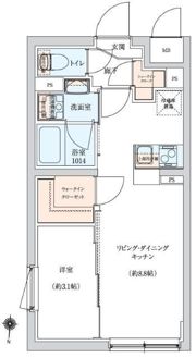 ラヴィエール羽田スカイゲートの間取り画像