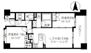 シャリエ錦糸町石原の間取り画像