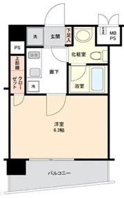フロントシティ文京の間取り画像