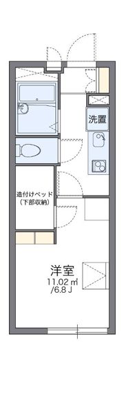 レオパレスグランアメニティの間取り画像