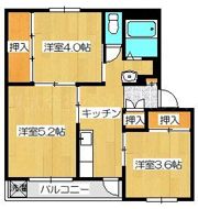ヴィラナリー折戸I号棟の間取り画像