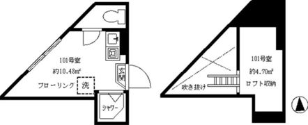フェリスシャイニーの間取り画像