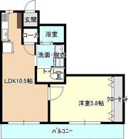 第2常盤ハイツの間取り画像