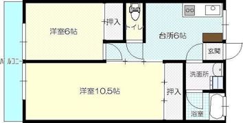 メゾンド・Fの間取り画像