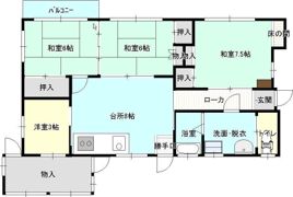 ■東大宮貸家の間取り画像