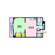 タウンコート常磐町の間取り画像