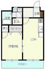 プレシャスライフの間取り画像