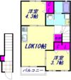 シャルマンの間取り画像