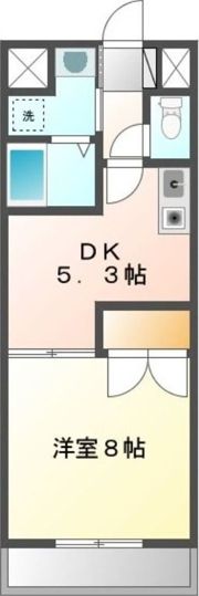 サンシャイン21の間取り画像