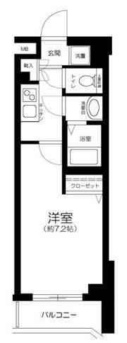 プレール学芸大学参番館の間取り画像