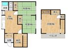 中山団地賃貸戸建の間取り画像