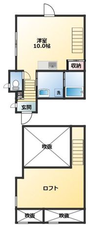 フェリシテ若林の間取り画像