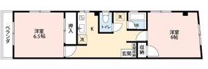 吉野ダイヤモンドビルの間取り画像
