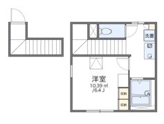 レオパレスなかむらの間取り画像