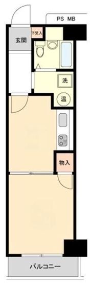 シティハウス西大久保の間取り画像