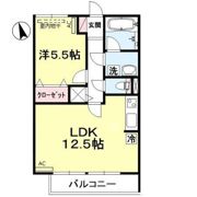コモレビ大蔵 Eの間取り画像