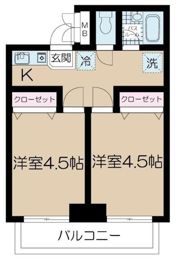 アムール戸山の間取り画像