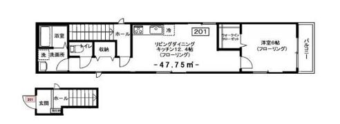 Peace桜の間取り画像