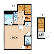 アイコート高円寺北の間取り画像