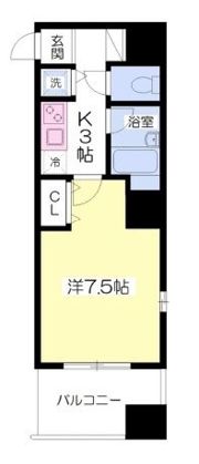 ミューズ両国Ⅱの間取り画像