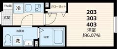 GATE Residence Mitakaの間取り画像