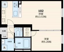 GATE Residence Mitakaの間取り画像