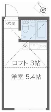 ライフピア中野坂上の間取り画像