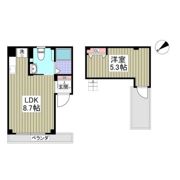 Kairos銀座EASTの間取り画像
