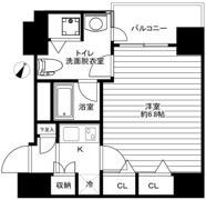 パレステュディオ日本橋東壱番館の間取り画像