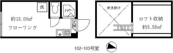 ティ・アーモハートの間取り画像