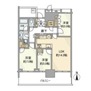 ベイズタワー＆ガーデンの間取り画像