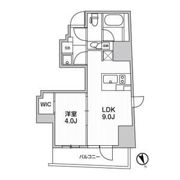 ザ・パークハビオ品川戸越の間取り画像