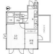 ルクレ高田馬場の間取り画像