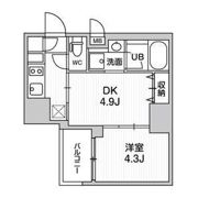 SYFORME大井町Ⅱの間取り画像