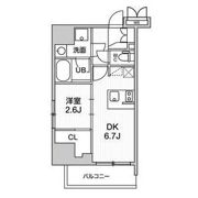 SYFORME大井町Ⅱの間取り画像
