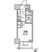 JMFレジデンス北品川の間取り画像
