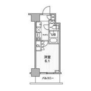 JMFレジデンス北品川の間取り画像
