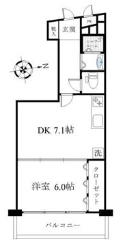 トキワパレスの間取り画像
