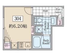 Oakrest恵比寿の間取り画像