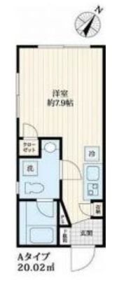 Oakrest恵比寿の間取り画像