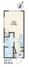 Oakrest恵比寿の間取り画像